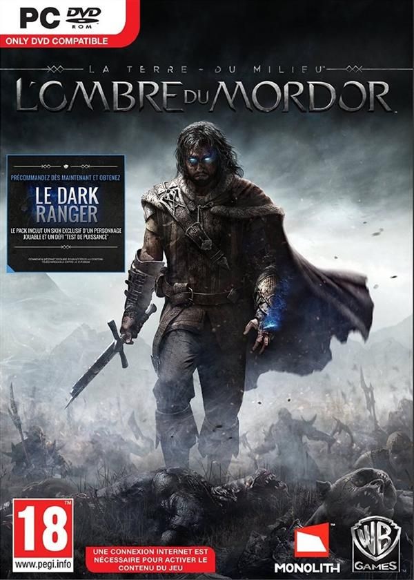 PC Warner Bros. Interactive La du Milieu : LOmbre du Mordor Action Reissue Lord Of The Rings - vue 2