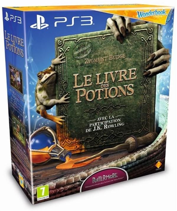 Pack Wonderbook: Book Of Potions & Wonderbook Ps3