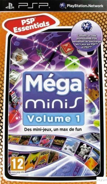MEGA MINIS VOLUME 1 / Jeu console PSP - vue 2