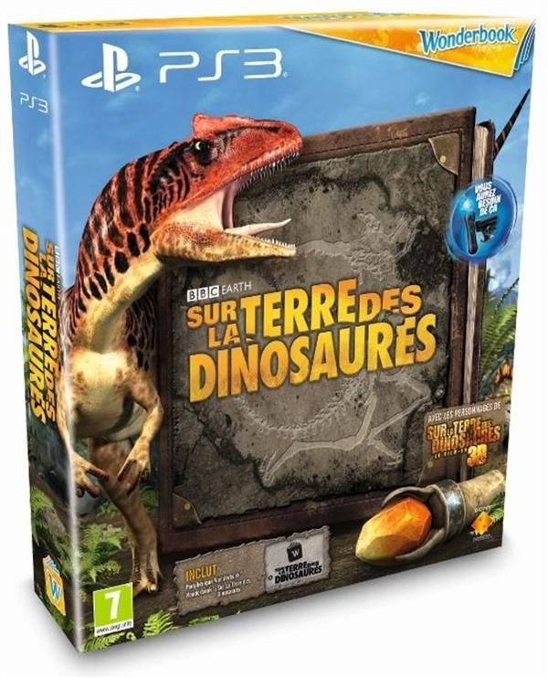WONDERBOOK:SUR LA DES DINOS+WONDERBOOKPS3 - vue 2