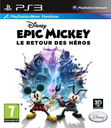 Disney Epic Mickey Le Retour Des Héros Ps3