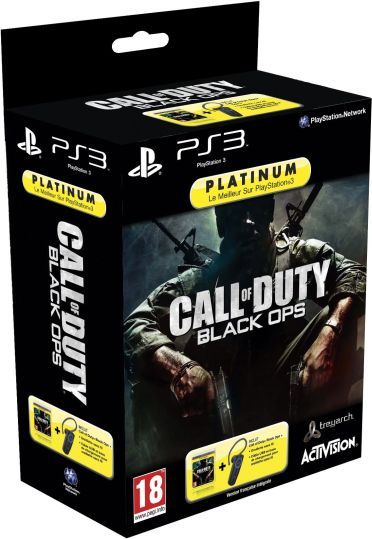 Pack Oreillette Sans Fil + Call Of Duty : Ops Platinum Ps3