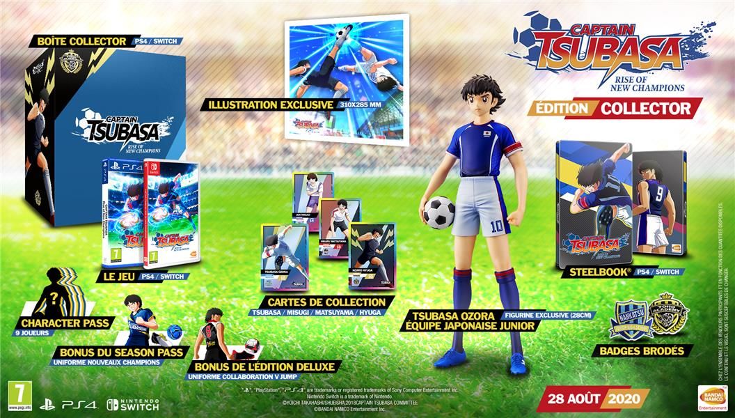 Captain Tsubasa: Rise Of New Champions : Edition Collector Ps4