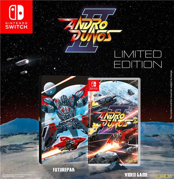 Andro Dunos 2 Limited Edition Futurepak Switch