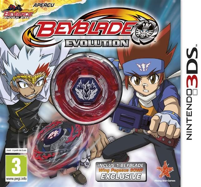 Beyblade Evolution + Toupie 3ds