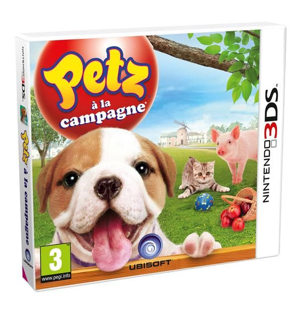 Petz à la Campagne Jeu 3DS - vue 3