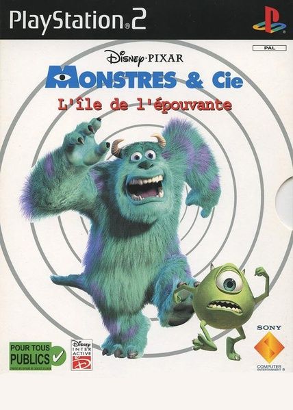 Monstres & Cie 'ile De 'épouvante Ps2