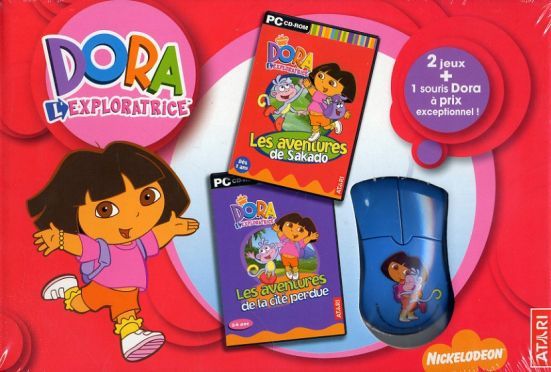 Coffret Dora : 2 Jeux JungleContes De Fées + 1 Pc - vue 3