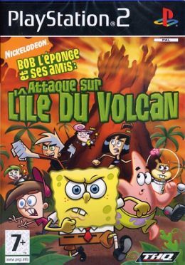 Bob Léponge Et Ses Amis: Attaque Sur L'île Du Volcan PS2