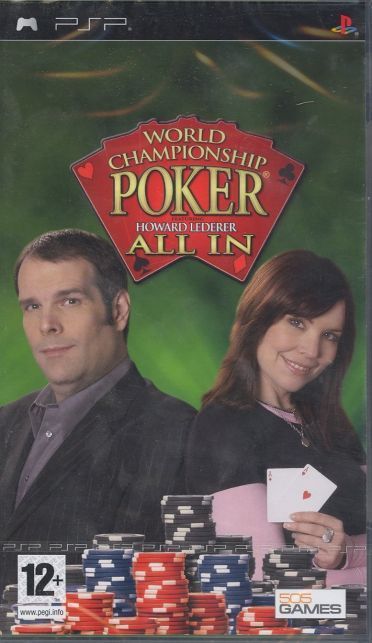 World Championship Poker Howard Lederer All In Psp