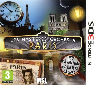 Les Mystères cachés à Paris 3DS Neuf - vue 2
