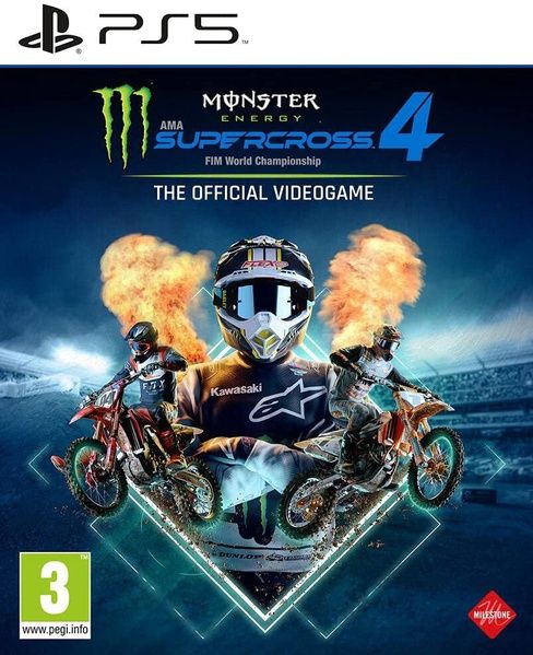 Monster Supercross Energy 4 : The Official Videogame Ps5