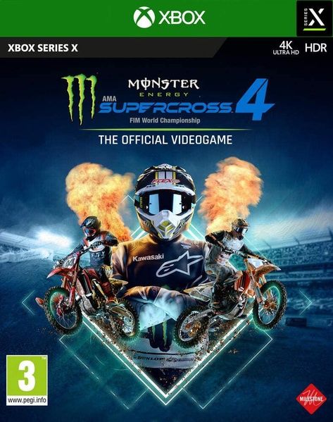 Monster Energy Supercross 4 The official videogame Xbox Series X - vue 2