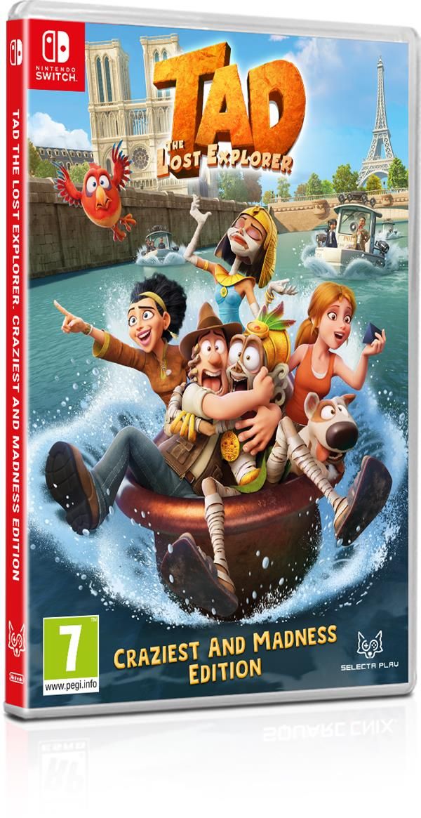 Tad : The Lost Explorer Craziest And Madness Edition Switch