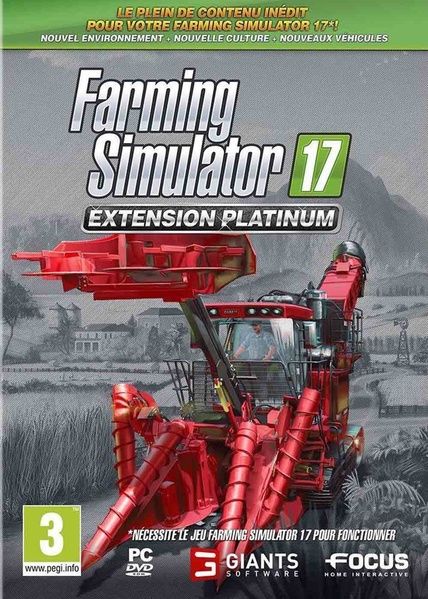Farming Simulator 17 : Extension Platinum Pc