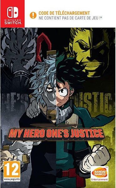 My hero's one justice Switch