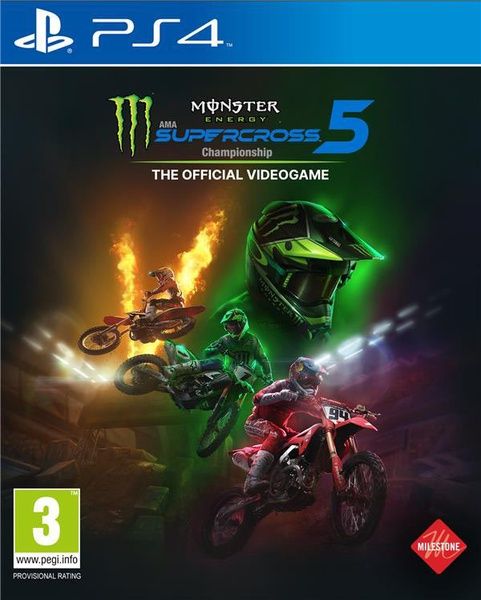 Monster Energy Supercross 5 PS4 Neuf - vue 4
