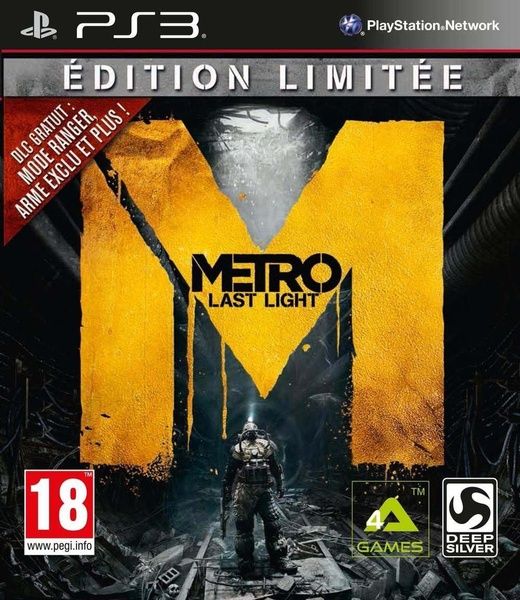 Metro Last Night Edition Limitée Ps3