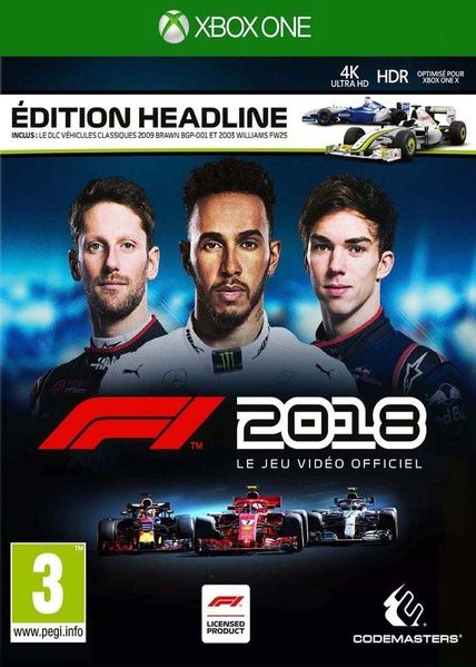 F1 2018 Formula 1 : Heaadline Edition Ps4