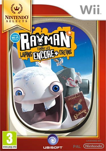 Rayman Contre Les Lapins Encore + Crétins Nintendo Selects Wii