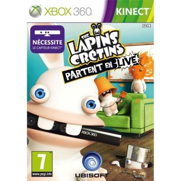Les Lapins Crétins Partent En Live Kinect Xbox 360 - vue 2