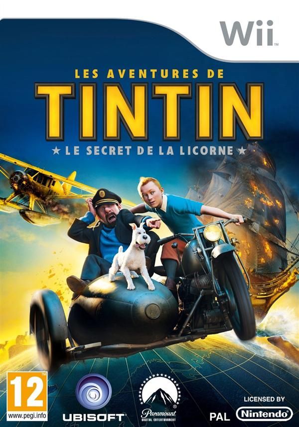 TINTIN LE SECRET DE LA LICORNE / Jeu console Wii