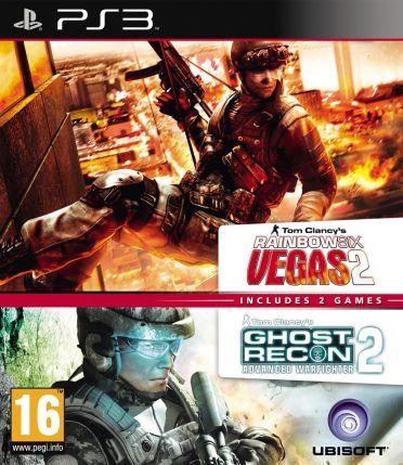 Tom Clancy' Rainbow Six Vegas 2 + Tom Clancy' Ghost Recon Advanced Warfighter 2 Xbox 360 - vue 2