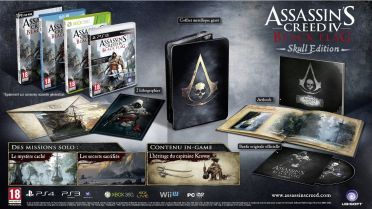 Assassin's Creed 4 - Black Flag - Skull Edition Wii U