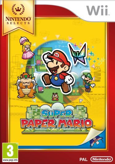 Super Paper Mario Nintendo Selects Wii