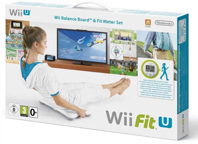 Wii Fit U Jeu Wii U + Wii Fit Meter + Balance Board Sport Bundle Plateforme Wii U - vue 2