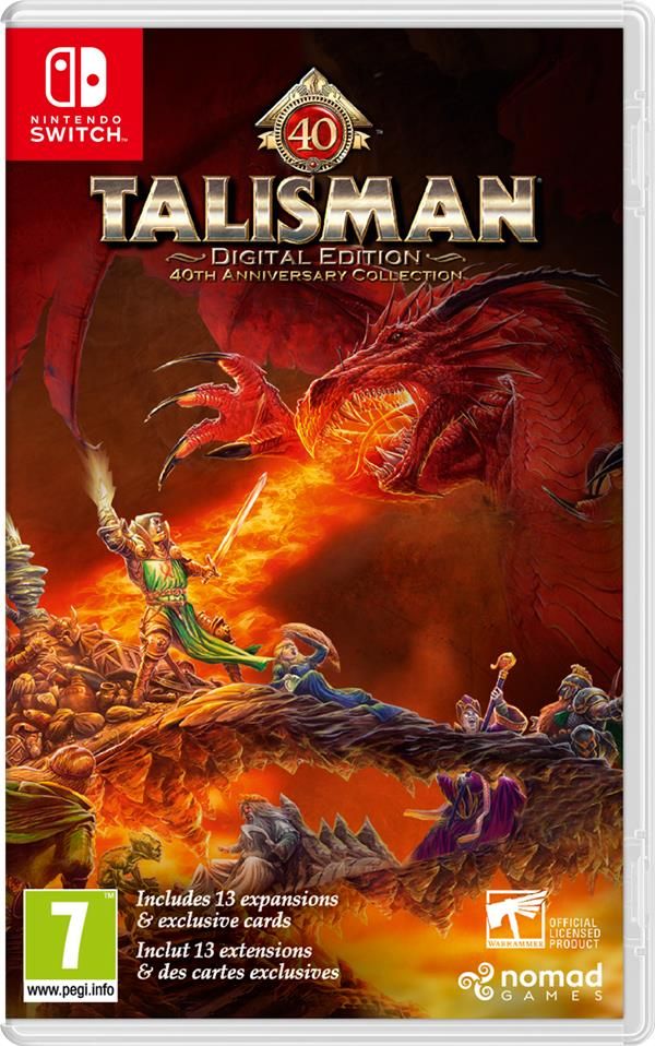 Talisman The 40th Anniversary Edition Nintendo SWITCH Neuf - vue 4