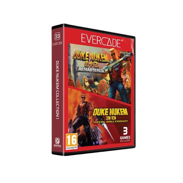 Duke Nukem Collection 1 Cartridge 33 Console Retro