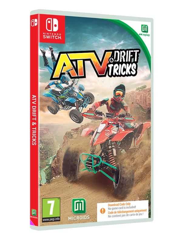 Atv : Drift & Tricks Code In A Box Switch