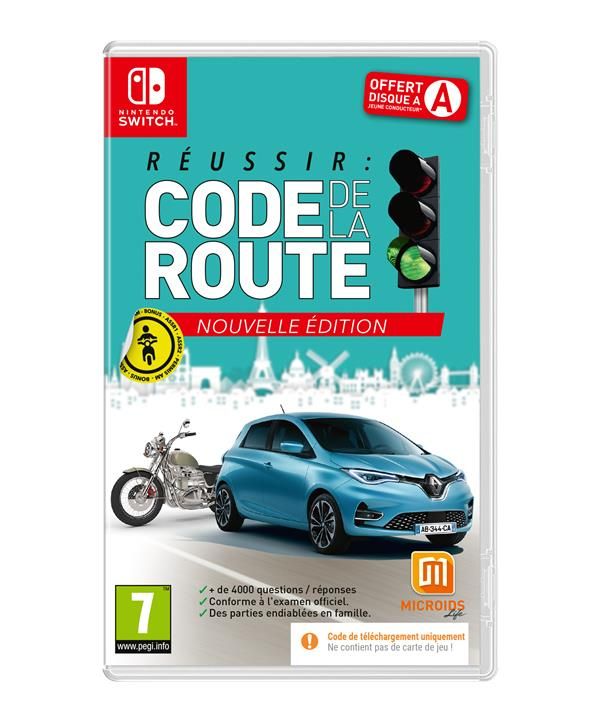 Réussir : Code De La Route Nouvelle Edition Code In A Box Switch