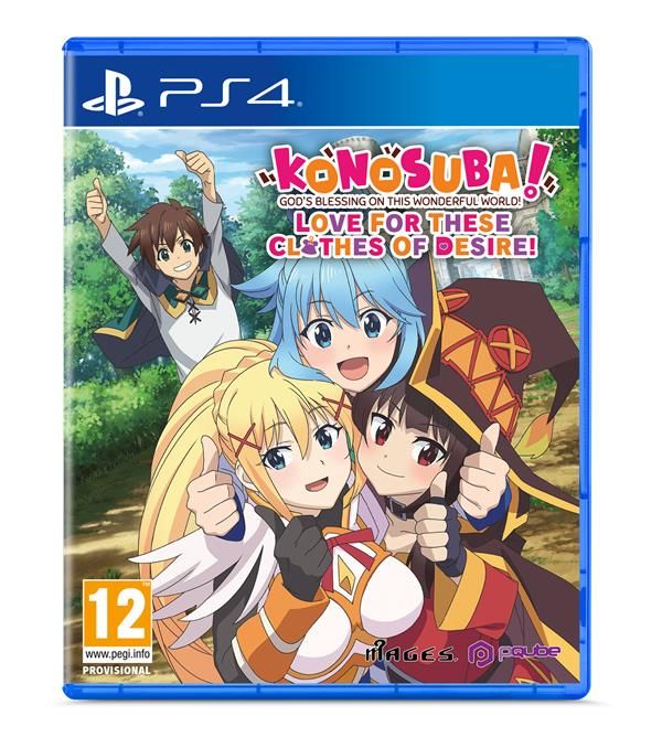 Konosuba : God's Blessing On This Wonderful World Love For These Clothes Of Desire Ps4