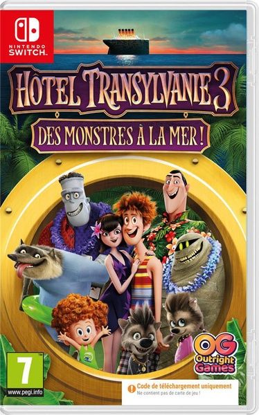 Hôtel Transylvanie 3 : Des Monstres À La Mer Code De Téléchargement Uniquement Switch