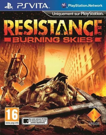 Resistance Burning Skies Ps Vita