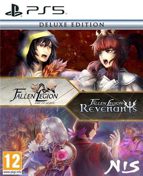 Jeu Fallen Legion Deluxe Edition PS5 Action PEGI 12+ Blu Ray - vue 3