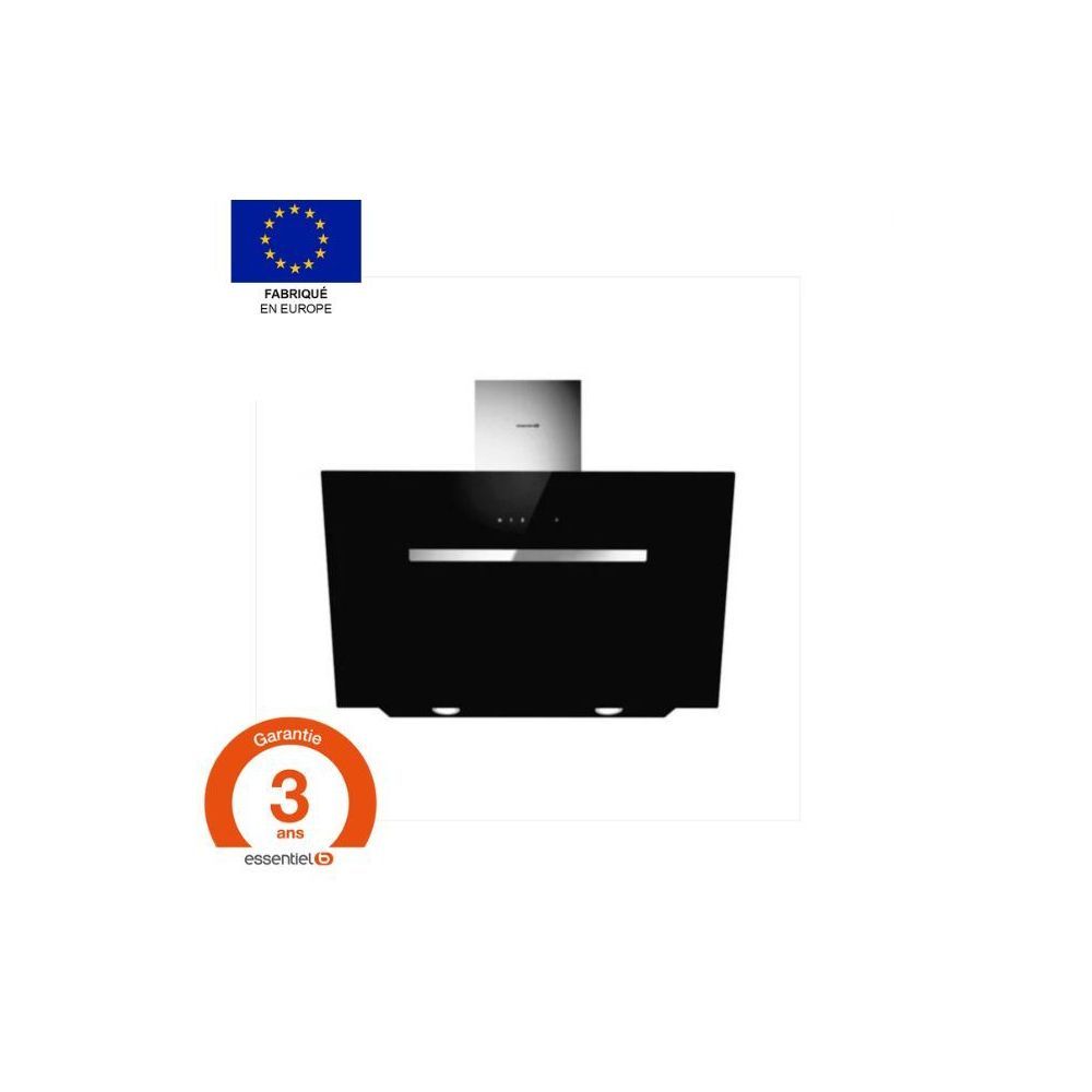 Hotte décorative murale inclinée EHDD 914ni - vue 2