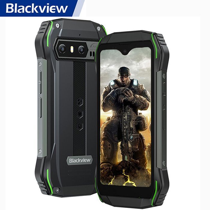 Blackview N6000 Téléphone Portable Incassable G99 4 3 QHD+ Android 13 + 48MP+16MP 3880mAh NFC Dual SIM Face ID - vue 3
