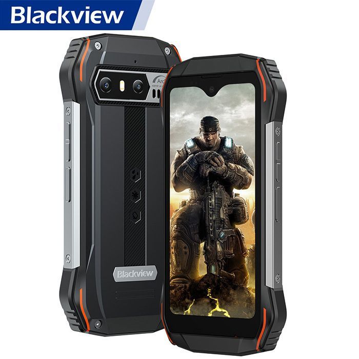 Blackview N6000 Téléphone Portable Incassable G99 4 3 QHD+ Android 13 + 48MP+16MP 3880mAh NFC Dual SIM Face ID - vue 2