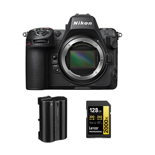 Nikon Z8 Boîtier+Nikon EN EL15c batterie+Lexar carte mémoire SDXC professionnelle UHS II - vue 2
