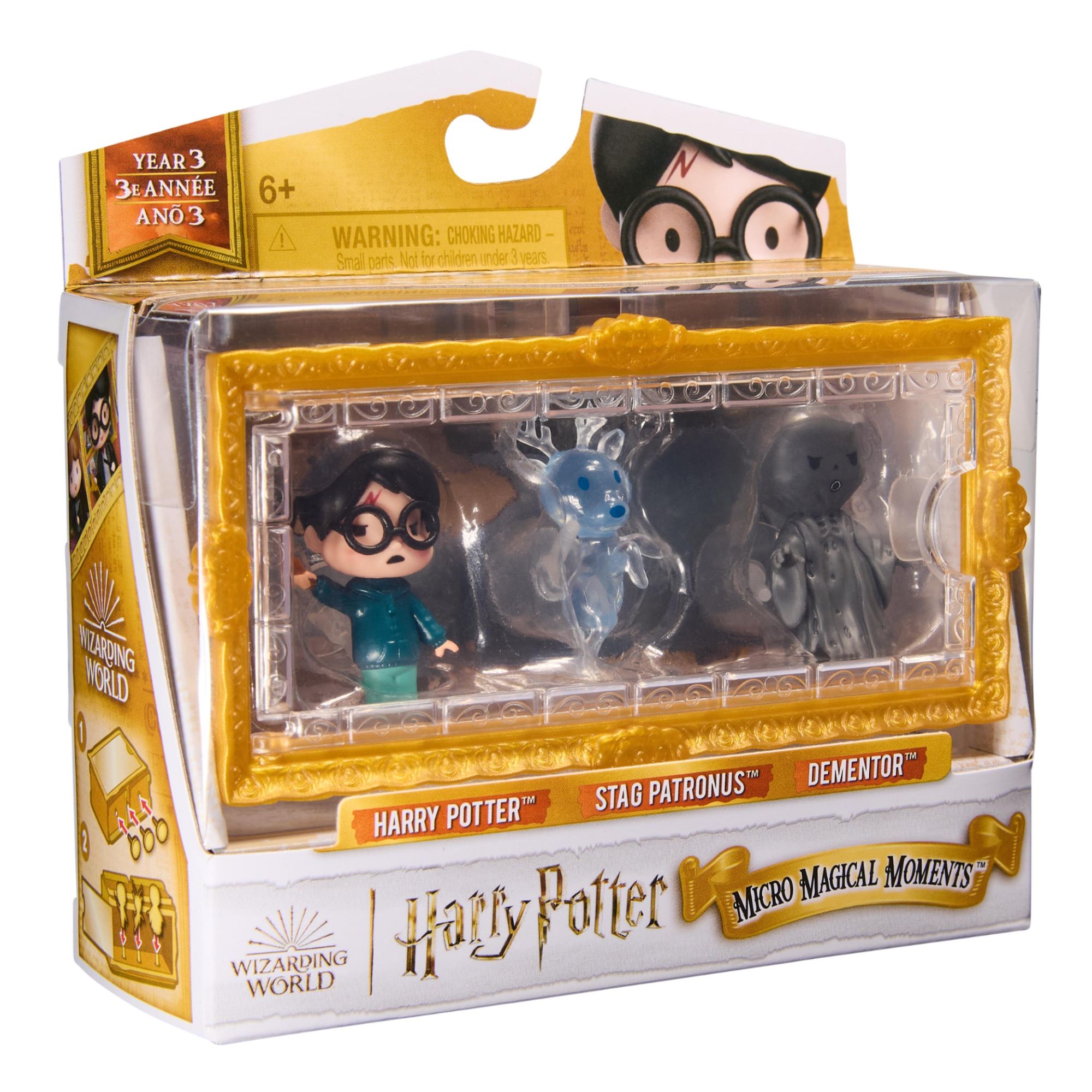 Harry Potter Multipack 3 Figurines Patronus Moments Magiques Saison 3 Wizarding World