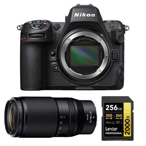 Nikon Z8 Boîtier+Nikon Z 70 180mm F2.8 NIKKOR+Lexar Carte mémoire SDXC professionnelle UHS II - vue 3