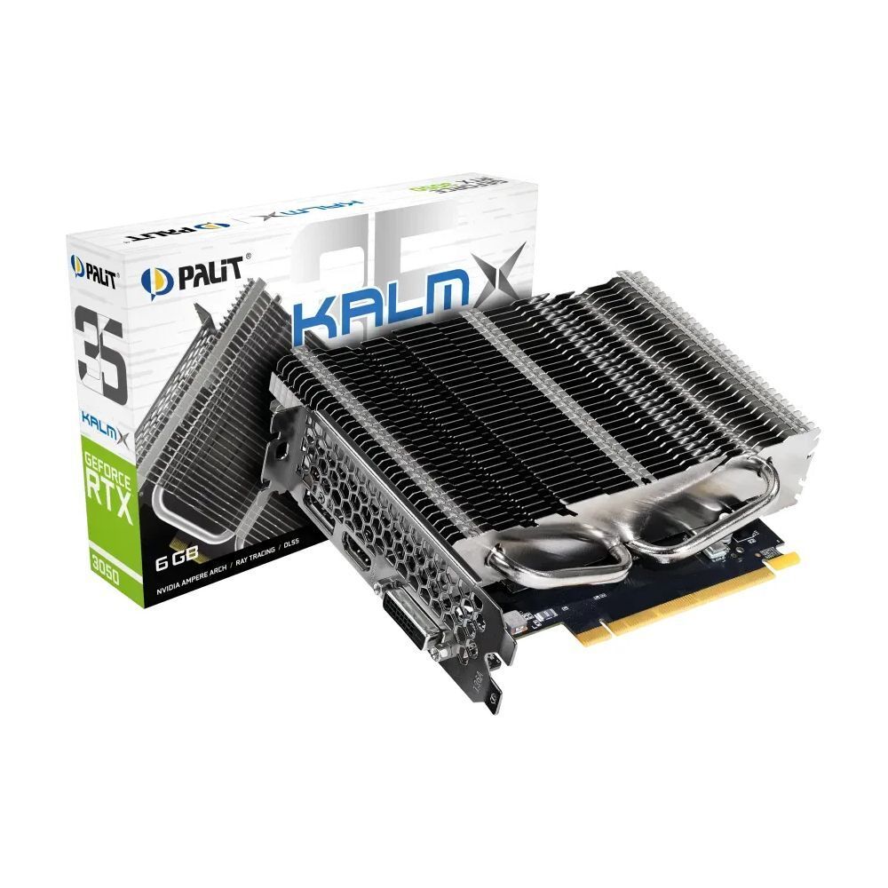 Palit GeForce RTX 3050 KalmX NVIDIA 6 Go GDDR6 Neuf - vue 4