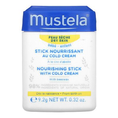 Stick Nourrissant Au Cold Cream Mustela Le Stick De 10.1ml - vue 3