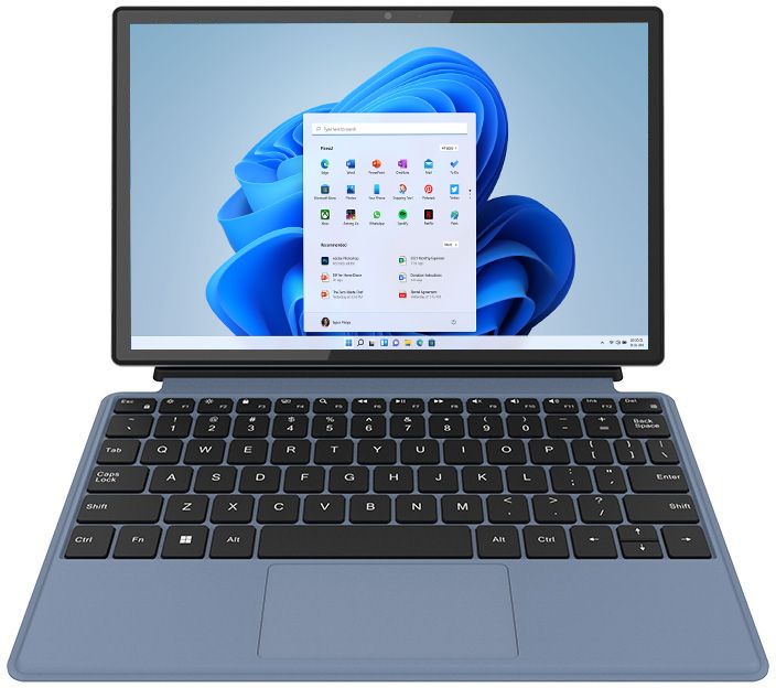 Tablette Windows 11 Grand Écran 12 Pouces 12GB RAM ROM Quad Core avec Clavier + SD YONIS - vue 3