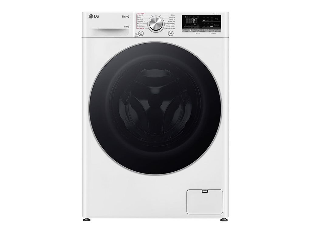 LG Lave linge séchant 60 cm 96 kg essorage 1400 trmn F964R71WRST - vue 3