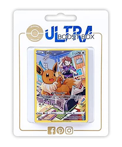 Évoli Tg11 Tg30 Full Art Secr Te - Ultraboost X Epée Et Bouclier 9 - Stars Étincelantes - Coffret De 10 Cartes Pokémon Françaises