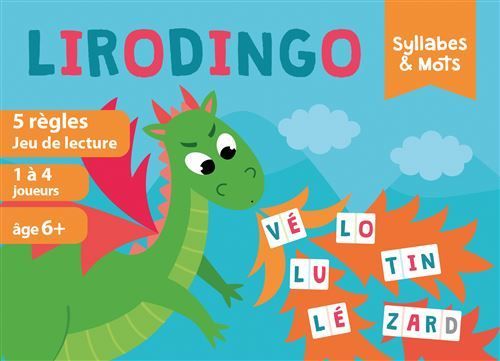 Asmodee LiroDingo Syllabes et Mots - vue 3